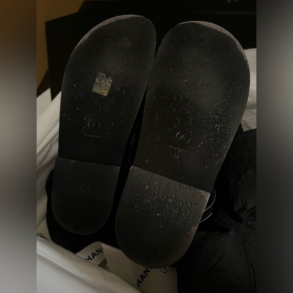 Chanel leather Sandals size37 - Picture 2 of 6